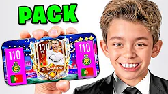 ULTIMO JOGO COM O CR7 110 NO FC 25 MOBILE