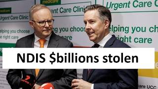 NDIS $billions stolen