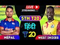 LIVE NEPAL vs WIA 5th t20I 2024LIVE   nepal vs west indies A 5th t20 2024LIVE nep VS wi TODAY