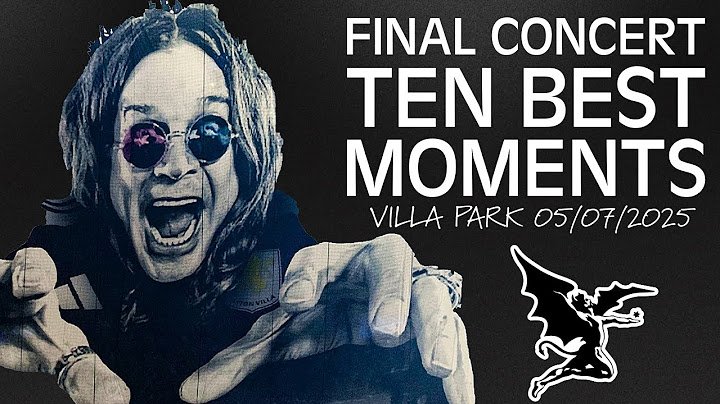 Black Sabbath - Final Show - Ten Best Moments (With Clips)