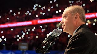 Cumhurbaşkanımız Recep Tayyip Erdoğan: Bizdik...