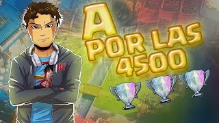 ¡¡ A POR LAS 4500 COPAS !! | INTENTO BATIR MI RECORD DE COPAS EN Clash Royale [WithZack]