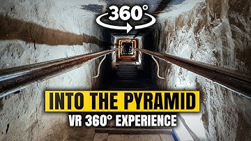 Inside The Pyramid 360° VR, Explore and Tour the Pyramid of Teti.
