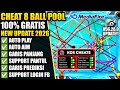 GRATIS‼️CHEAT 8 BALL POOL TERBARU 2025 AIM TOOL GARIS PANJANG MOD MENU GRATIS 🥶😹