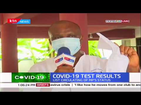 Senator Issa Boy Juma Declares His COVID 19 Test Results Wants DCI To Probe False Claims
