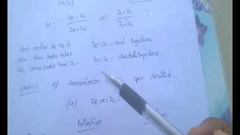 bsnl je tutorials- network filters and transmission lines part 4 -transmission lines 1