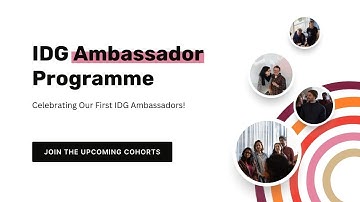 IDG Ambassador Programme - The Aconcagua Cohort