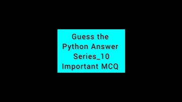 Guess the Answer  Series_10#programming #interviewquestions #shorts #viral