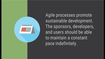The Agile Manifesto Principles: Promote Sustainable Pace