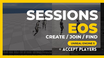 Epic Online Services #2 - Create/Find/Join Sessions - C++/Blueprints - Unreal Engine 5