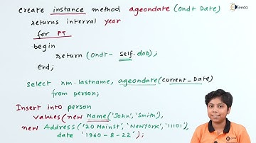 Structured Types & Inheritance in SQL - Object Based Databases - Database Management System