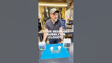 How to Fix Bubbly and Cloudy Resin with #CraftResin #EpoxyResin #ResinArt #ResinCraft #Epoxy #Resin