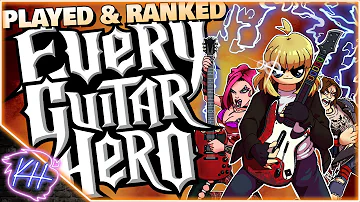 I Played and Ranked EVERY Guitar Hero