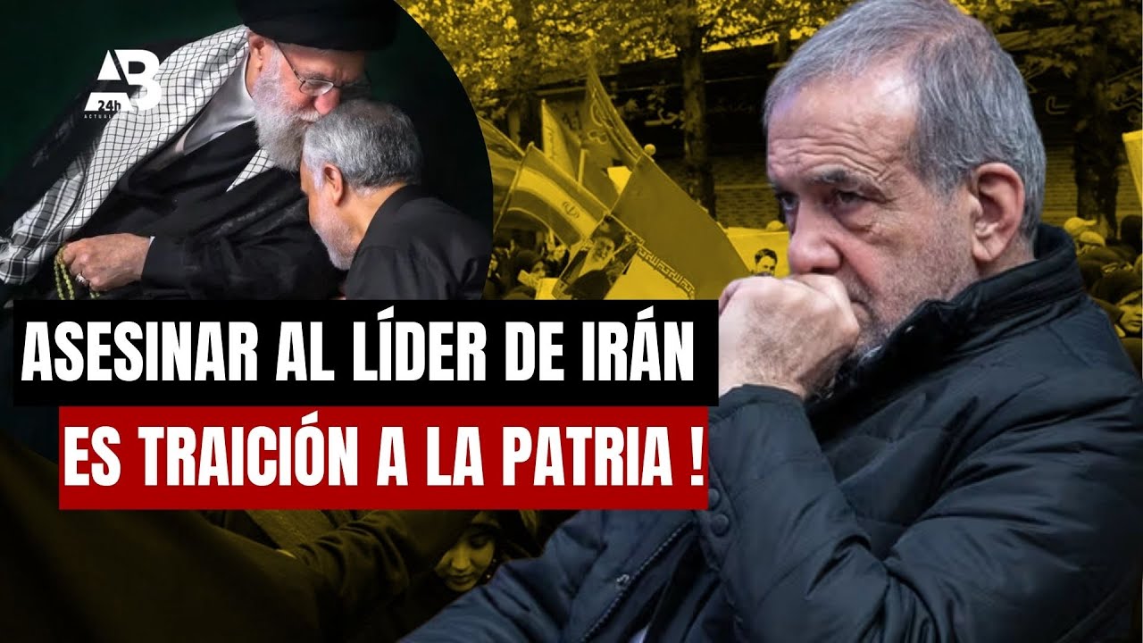Presidente de Irán: El asesinato de Khamenei equivale a una guerra contra todo el pueblo iraní
