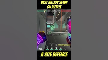 This Killjoy Setup DOMINATES Icebox A Site #valorant #valorantclips #youtubeshorts