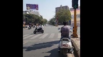 Traffic rules violations at any typical Indian Junction. #India
