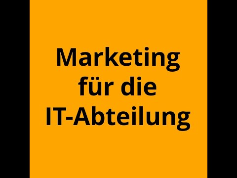 Alles Marketing oder was?