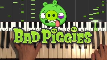 Bad Piggies Theme Song (Piano Tutorial Lesson)
