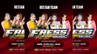 LIVE STREAMING FRESS MUSIC HAPPY PARTY RESTAN TEAM | SLEM AUDIO