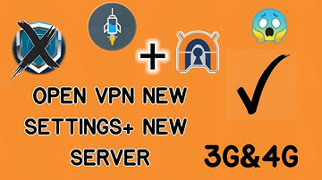 Open VPN new settings ||new server working||plus connection trick 📌
