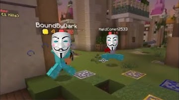 Hackers 1v1 in Hive skywars