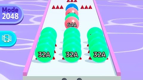 Ball Run 2048 All Levels Gameplay ( Android iOS) Level 60