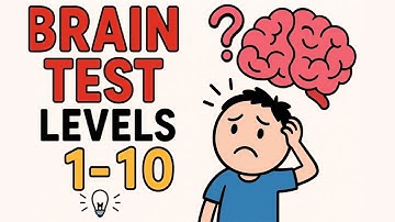 Brain Test: Tricky Puzzle – Levels 1-10 | Try Not to Get Tricked!