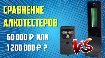 Сравнение алкотестеров Динго B-02 и Алкорамки