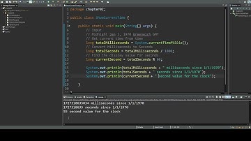 CIS150 - Example Program to Display GMT Time