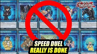 It Looks Like Speed Duel REALLY Is Done!