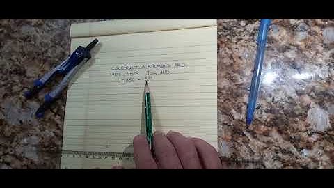 Constructing a Rhombus