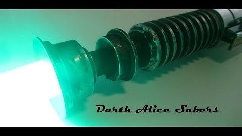 Luke V2 Return of The Jedi Custom Lightsaber, as built by Darth Alice