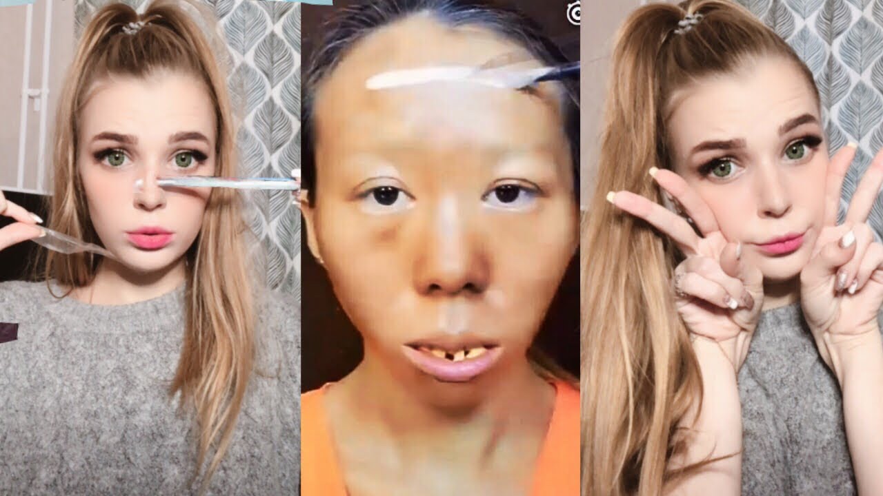 ПОВТОРЯЮ вирусный АЗИАТСКИЙ МАКИЯЖ из INSTAGRAM ♡ RINA