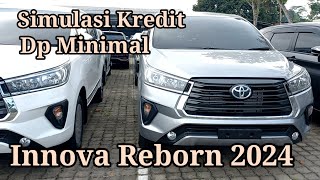 Simulasi Kredit Dp Paling Murah - Dp Paling Minimal Toyota Kijang Innova Reborn 2024 | Toyota Medan