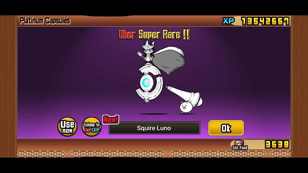 Battle cats- plat ticket