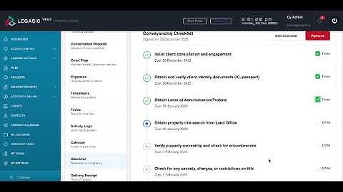 Legasis V4 Tracking progress Video #1