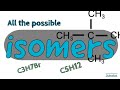 How to draw all the possible isomers