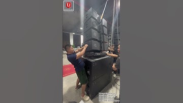 T.I Pro Audio PRO2123-Dual 12" Three-Way High-Performance LineArray Speaker #dj #music #linearray