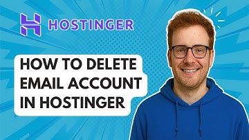 Hoe u een e-mailaccount in Hostinger verwijdert [Handleiding 2025]