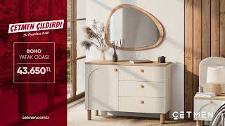 Çetmen Çildirdi Boho Yatak Odası Sadece 43.650 Tl