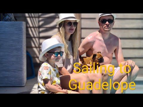 Holiday in Guadelope with family. Leaving Sailingboat. Sailing Caribbean. Marie Galante. Le Gosier