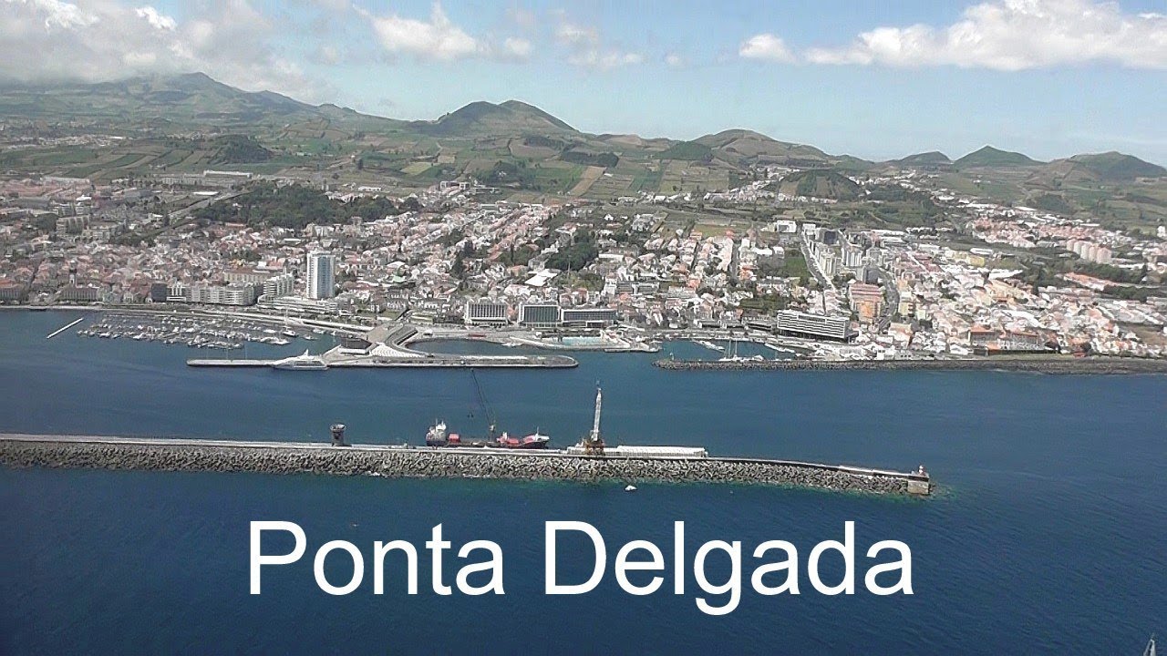 Azores Ponte Delgada City Sao Miguel Island Youtube