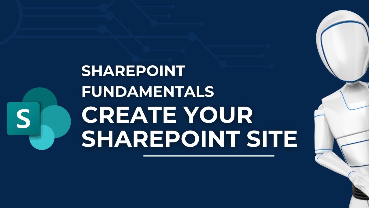 Create a New SharePoint Site | Microsoft SharePoint Fundamentals - YouTube