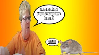 Michele has a mouse!