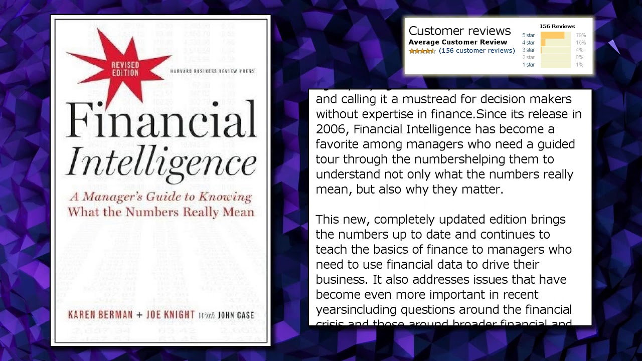 Financial Intelligence Revised Edition A Manager S Guide