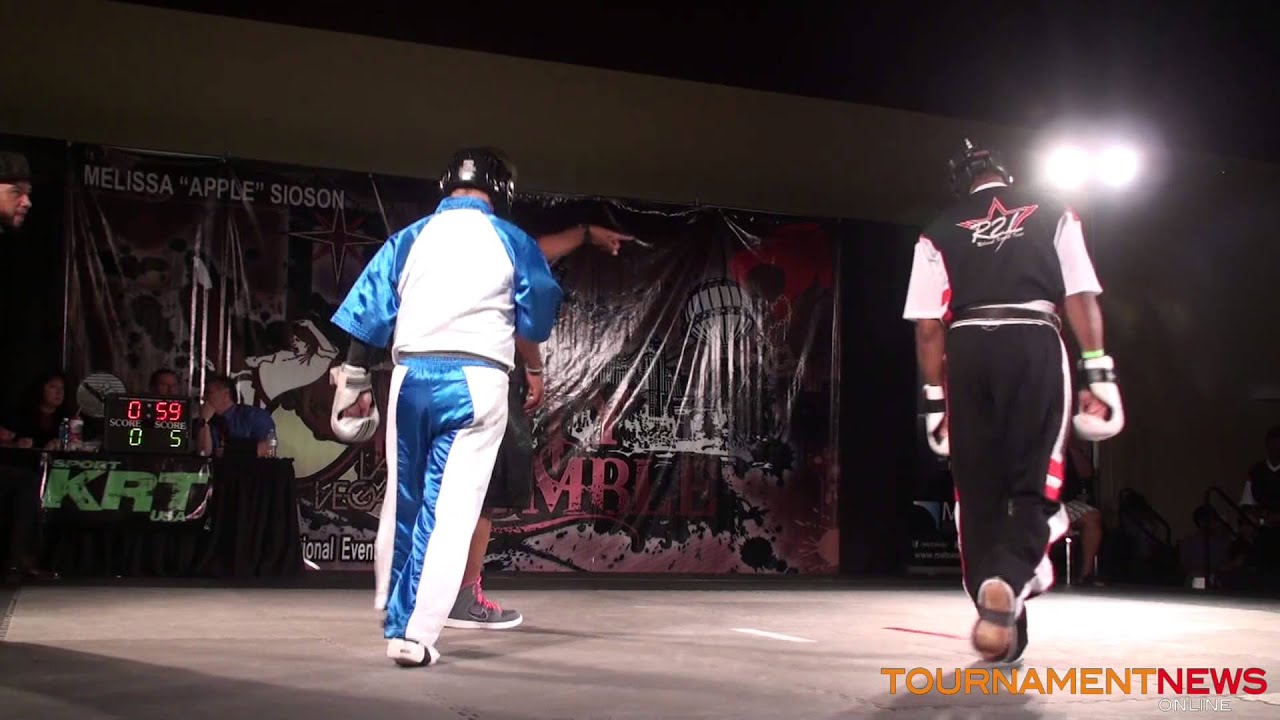 Larry Garcia vs El Java Abdul Qadir Senior Men's Sparring Grands at the Sin City Rumble 2014