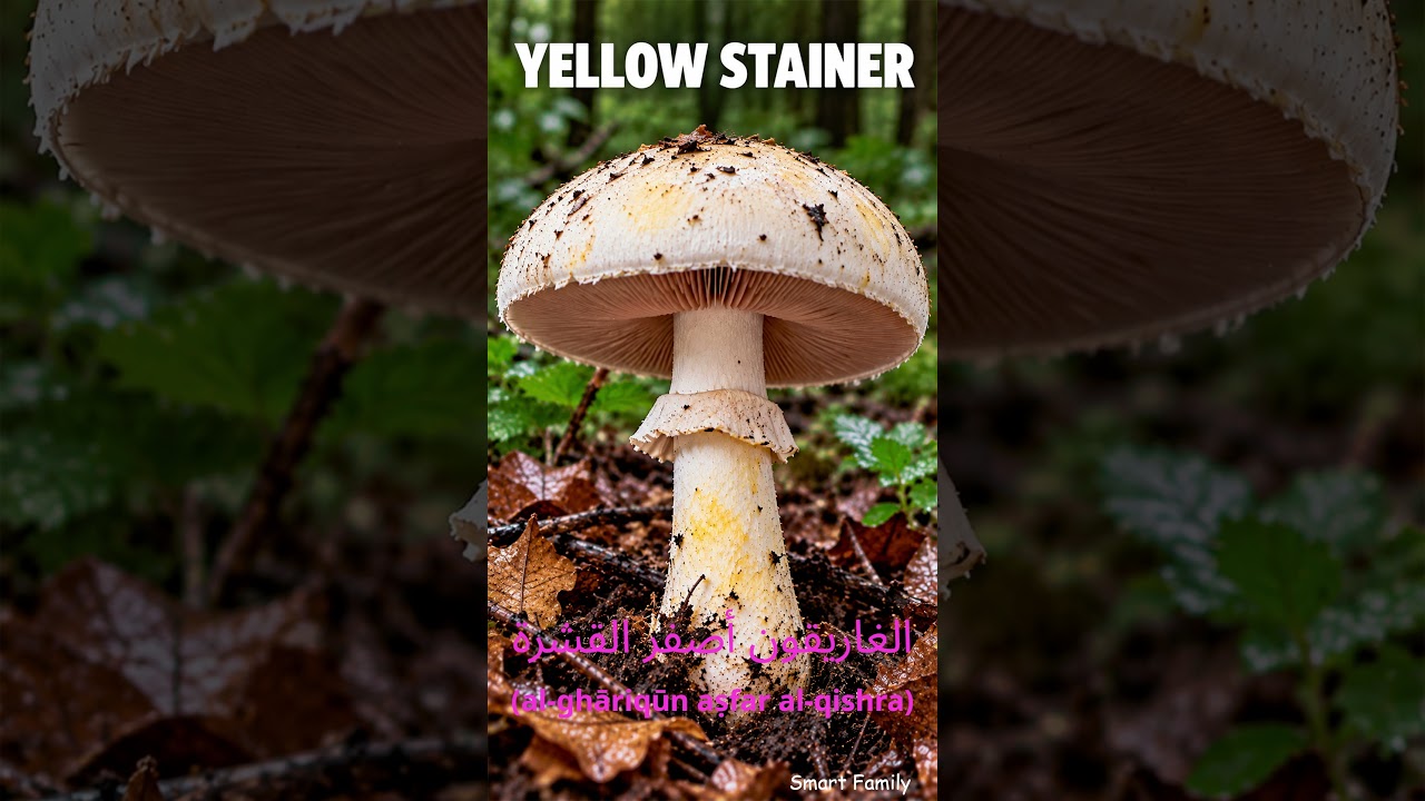 8 Toxic Mushroom Names in Arabic 🍄 Learn Dangerous Fungi | أسماء الفطر السام