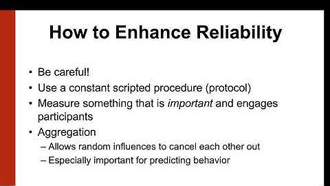 Personality Research Methods: Evaluation of Data