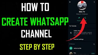 How to Create Whatsapp Channel || Whatsapp New Update