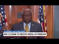 Longtime SC representative James Clyburn to receive Presidential Medal of Freedom